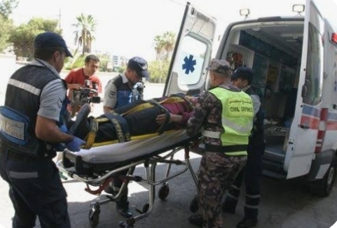 وفاة وإصابات بحادث تدهور مركبة على طريق الحرانة – الموقر