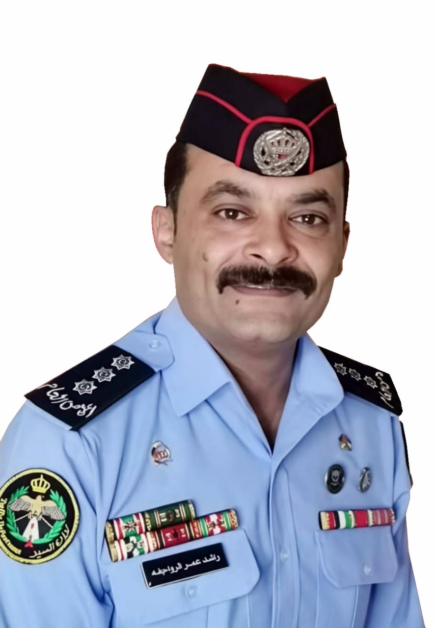 ترفيع راشد عمر الرواجفة إلى رتبة نقيب