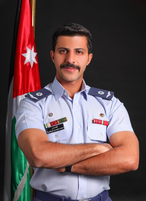 ترفيع المهندس محمد فيصل عبدالله الزواهرة إلى رتبة ملازم