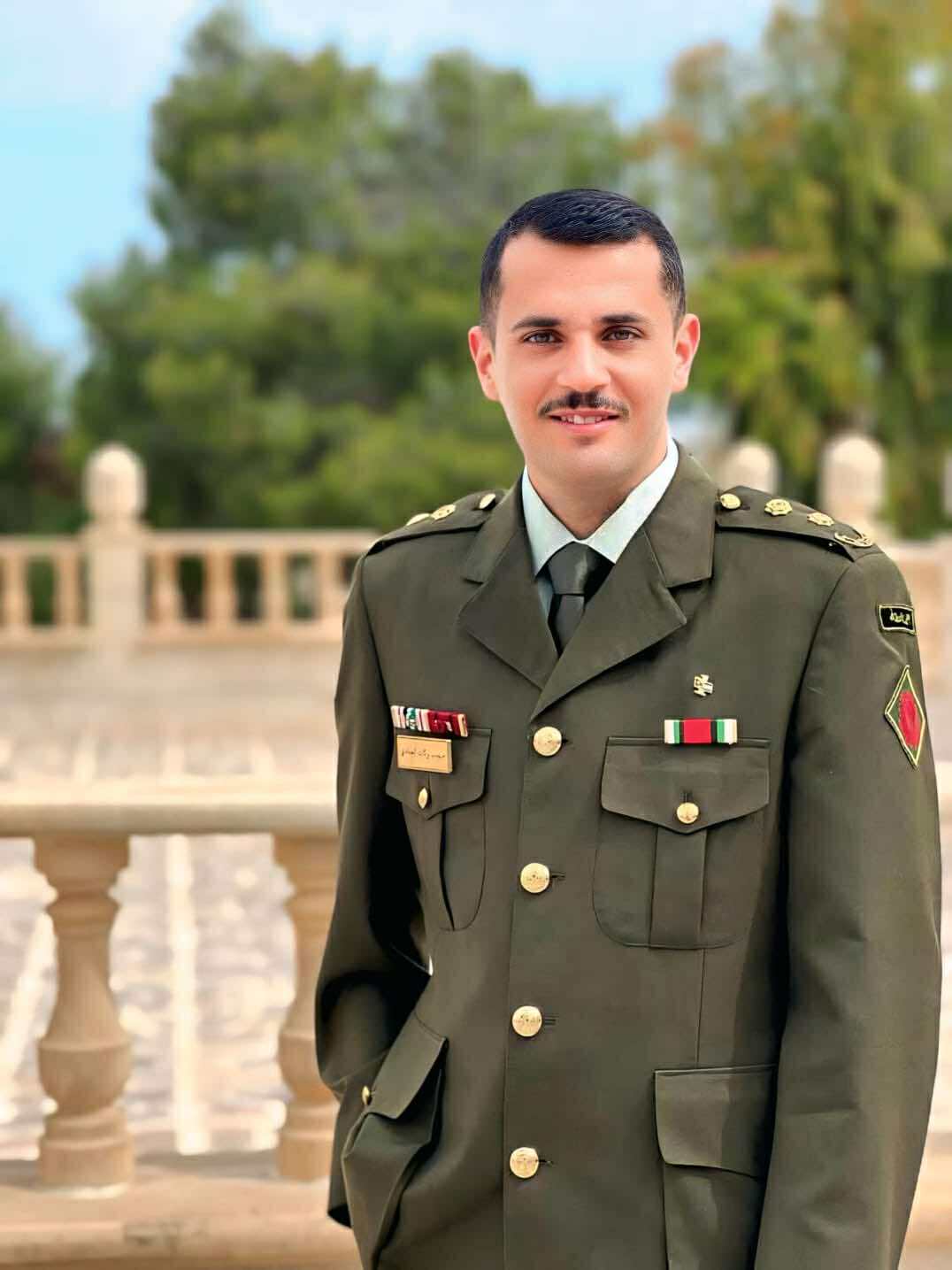 ترفيع صهيب بركات المهيرات العبادي إلى رتبة نقيب.