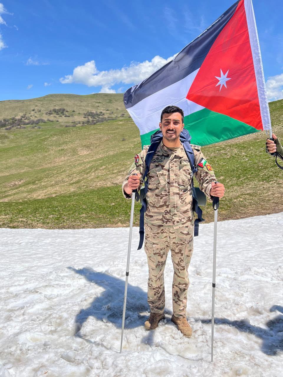 ترفيع محمد فهد الخريشا إلى رتبة نقيب في القوات المسلحة