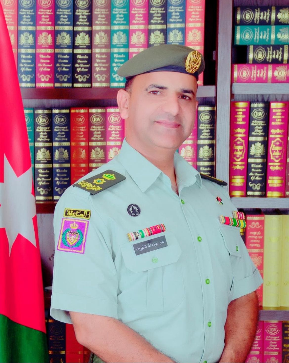 عشيرة الشقيرات تهنئ المقدم الركن عمر عودة الله الشقيرات بمناسبة الترفيع