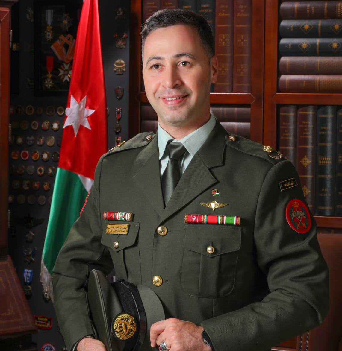 ترفيع إسماعيل أحمد المعاني إلى رتبة رائد