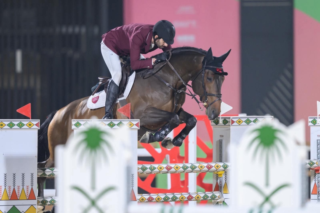 تأهل فرسان قطر للجولة النهائية لمنافسات قفز الحواجز بدورة ألعاب التضامن الإسلامي