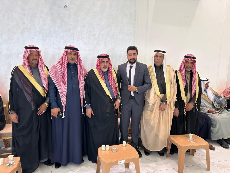 جاهة الفالوجي إلى ديوان السواعير العجارمة تُجسّد روابط النسب والمودة بين العشيرتين.