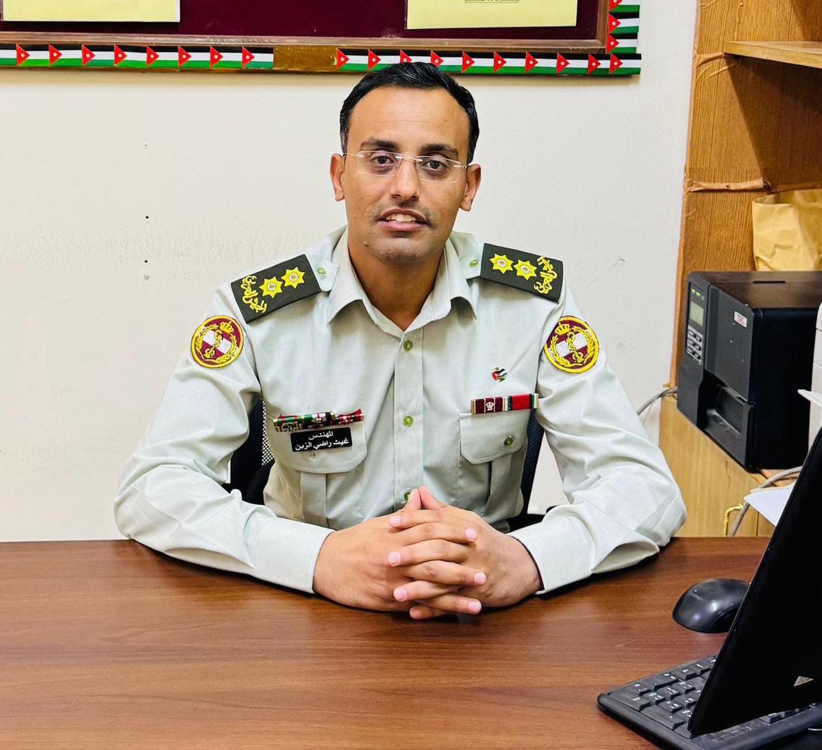 مبارك الترفيع إلى ملازم أول غيث راضي الافي الزبن