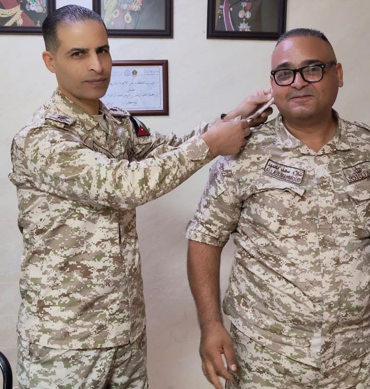 علاء سعد شاهين: ألف مبروك الترفيع إلى ملازم في الخدمات الطبية الملكية