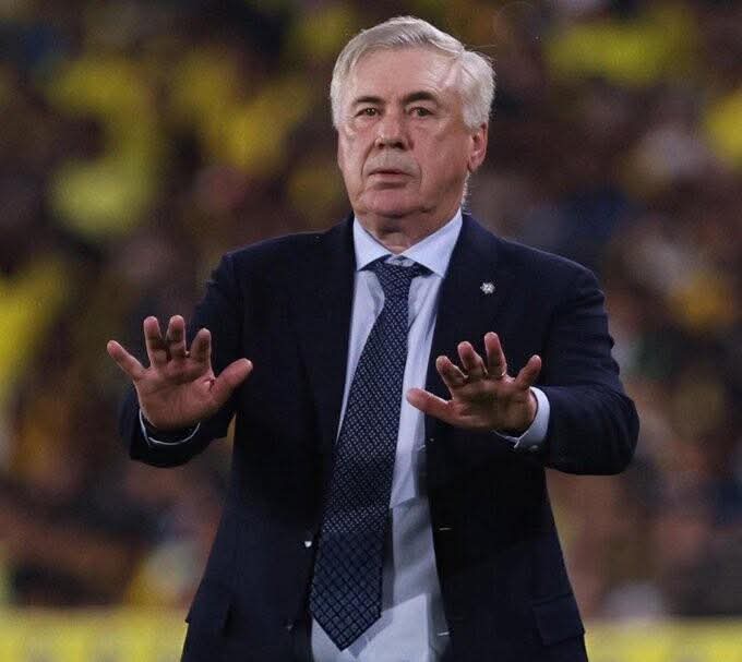 انشيلوتي: ميلان يبلي بلاء حسناً مع اليغري ومودريتش لم يفاجئني