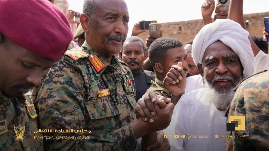 البرهان : الحرب لن تنتهي إلا بنهاية التمرد