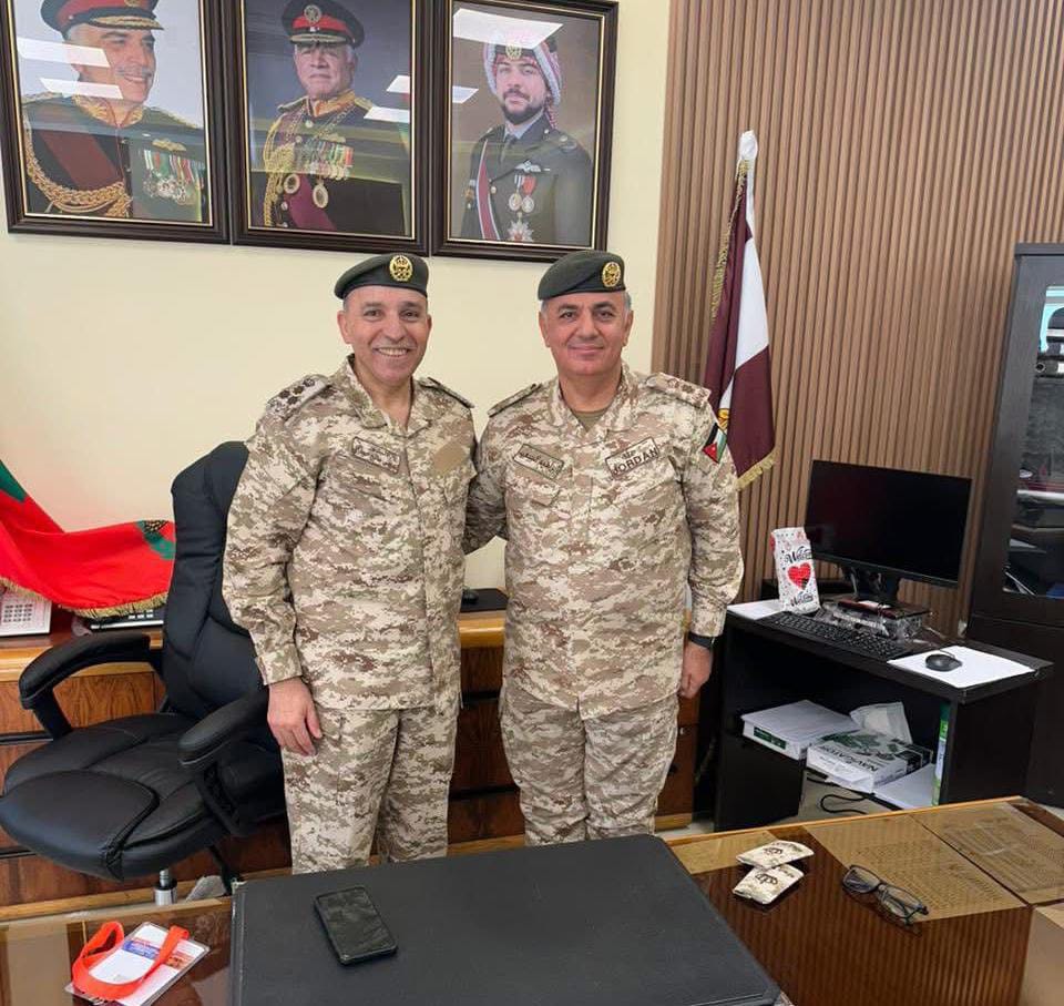 تهنئة بترفيع المقدّم الصيدلاني إبراهيم السعيد