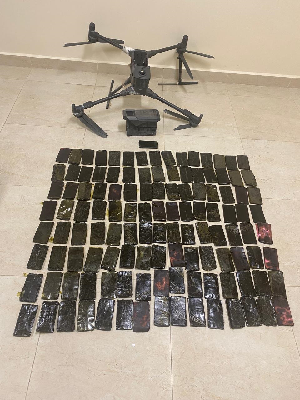 المنطقة العسكرية الجنوبية تحبط محاولة تهريب مواد مخدرة بواسطة طائرة مسيرة