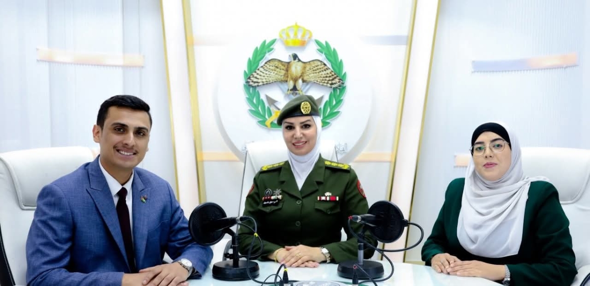 إذاعة الجيش العربي تستضيف مشاركين في مشروع الزمالة البرلمانية