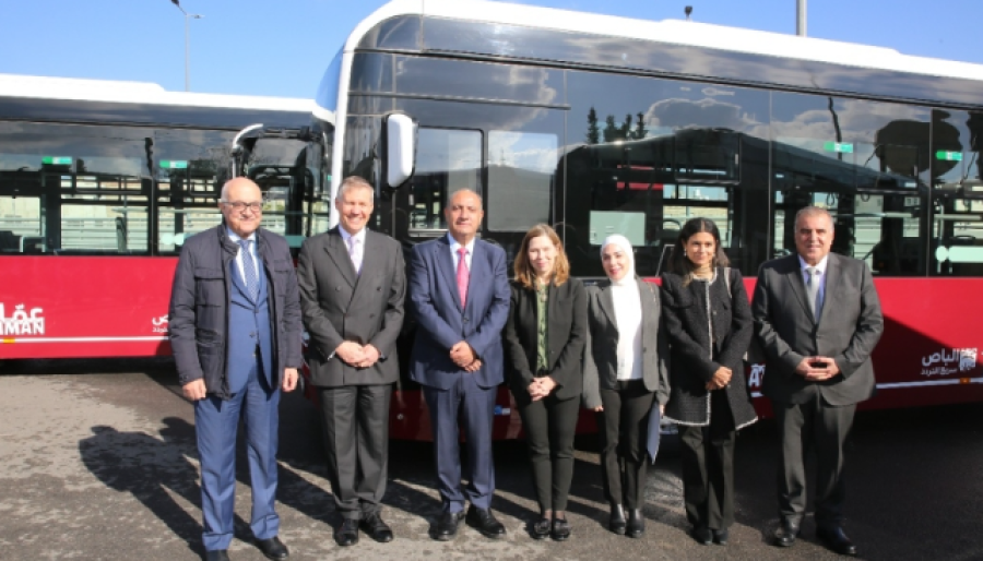 تشغيل تجريبي لمسار الحافلات الكهربائية ضمن الباص السريع