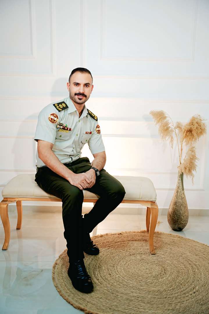 مباركة ترفيع المهندس سليمان أحمد الخمايسة إلى ملازم اول