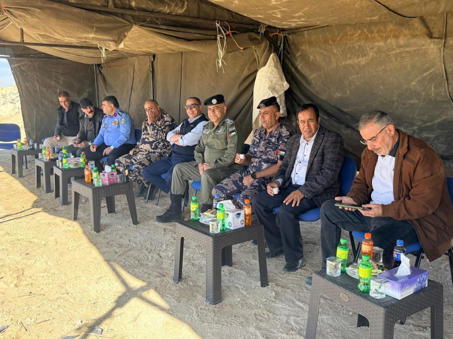 تمرين وهمي أمني في مديرية شرطة البادية الجنوبية