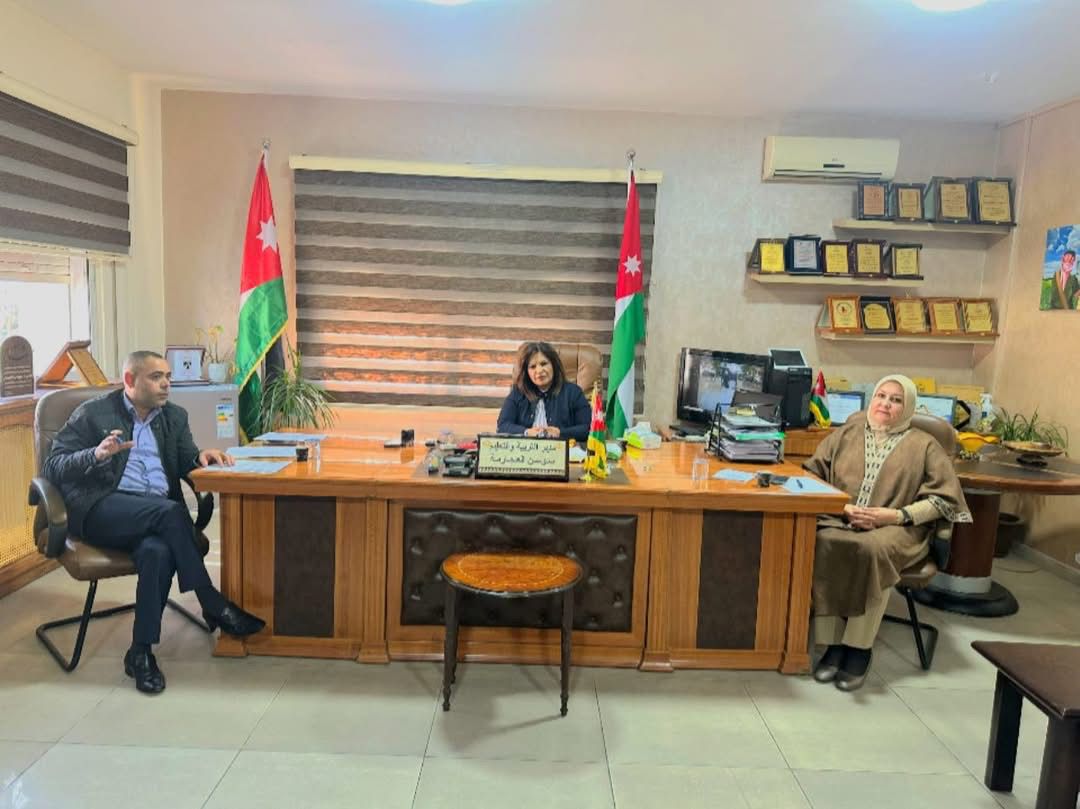 العجارمة تترأس اجتماع مديري مراكز امتحانات الثانوية العامة في وادي السير