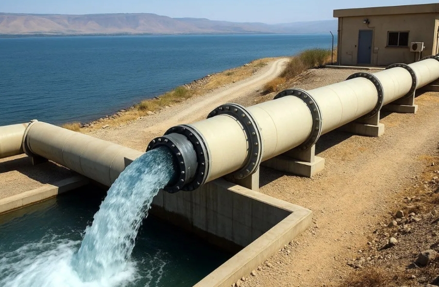 إسرائيل تضخّ مياه البحر إلى طبريا