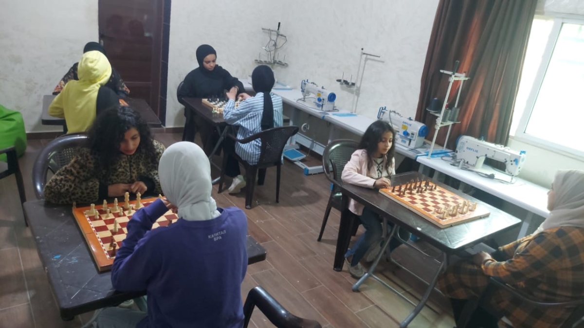 مركز شابات ساكب ينظم بطولة شطرنج