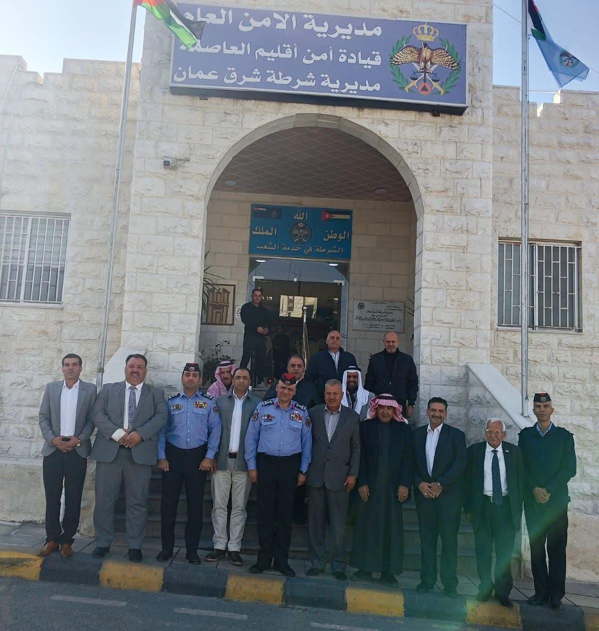 العميد الرهايفة يترأس اجتماع المجلس المحلي الأعلى في مديرية شرطة شرق عمّان