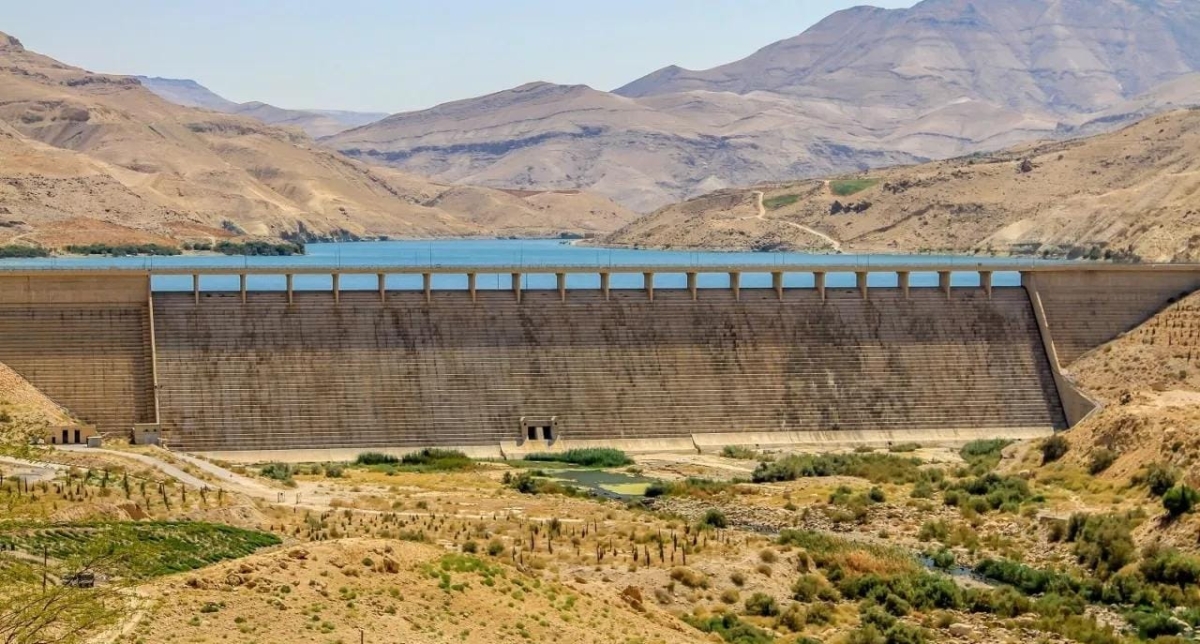 ارتفاع تخزين المياه في السدود الرئيسية بالاردن إلى 325 مليون م‎³