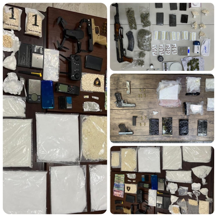 إدارة مكافحة المخدرات تلقي القبض على عدد من تجار المخدرات الخطرين...صور