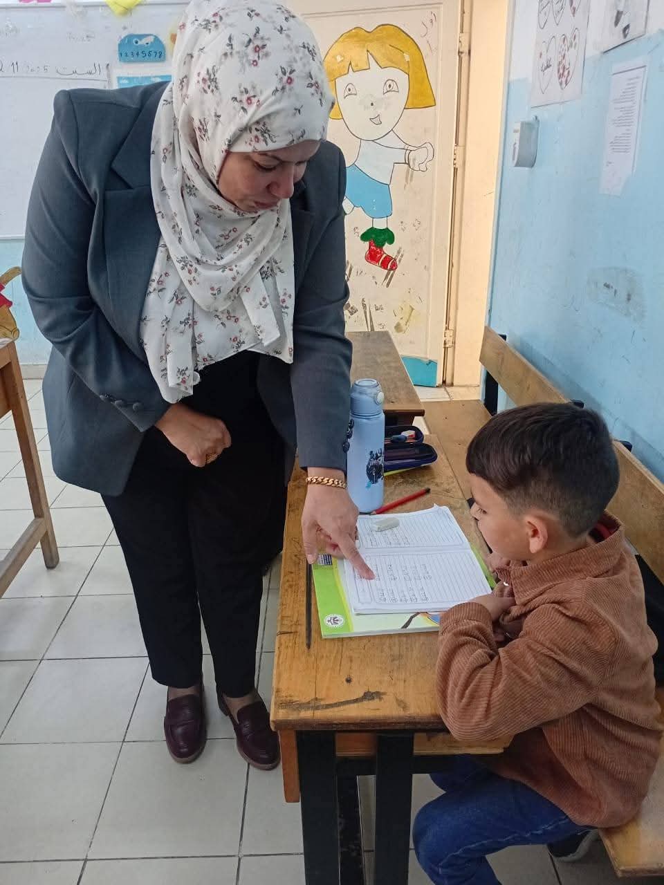 الشطناوي تتفقد مدارس الطلبة السوريين لمتابعة انتظام سير العملية التعليمية