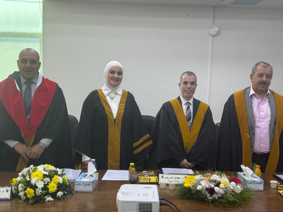 مناقشة أول رسالة ماجستير في المعهد الانتخابي الأردني – الهيئة المستقلة للانتخاب