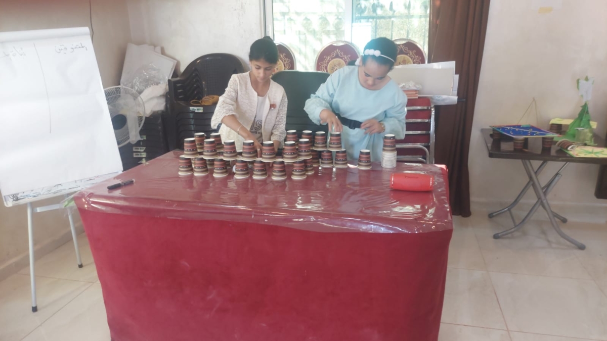 مركز شابات ساكب ينظم ورشة حول المهارات الحياتية