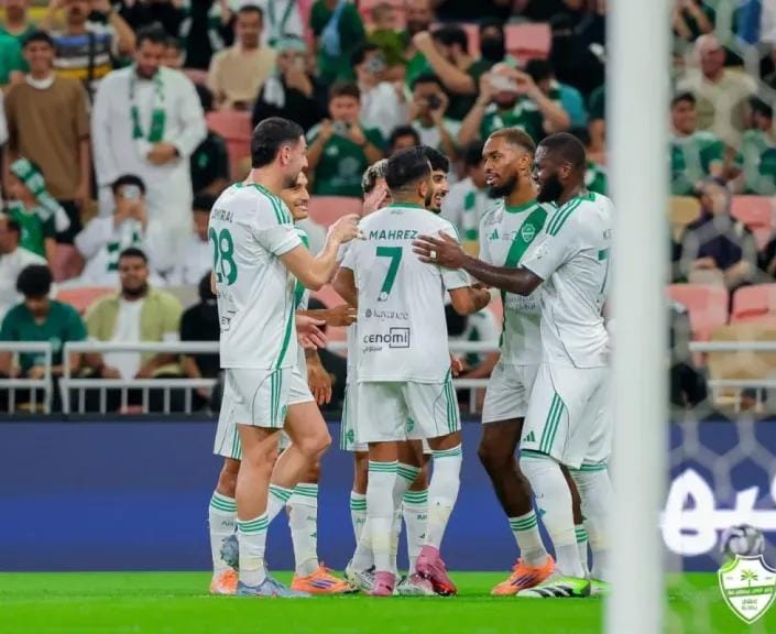 الشارقة الإماراتي يفوز على الأهلي السعودي بدوري أبطال آسيا للنخبة