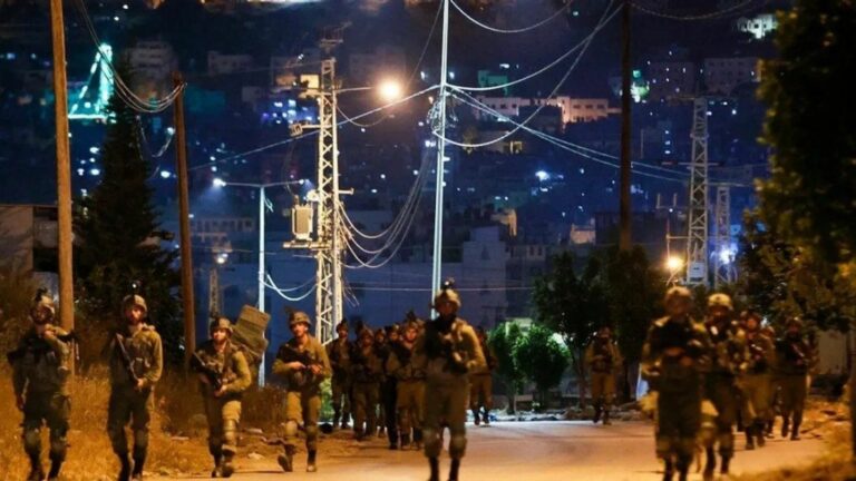 استشهاد فلسطيني باشتباك مسلح مع قوات الاحتلال في نابلس