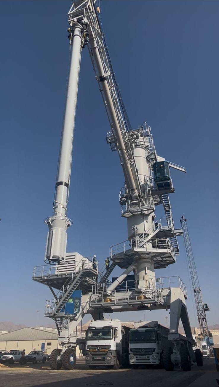 العقبة لإدارة وتشغيل الموانىء  تدخل مفرغات حبوب للعمل هما الأكثر تطورا في العالم  بكلفة 5 ملايين دينار