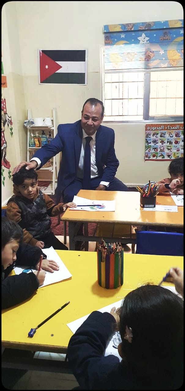 فريق الإسناد التربوي يتابع سير العملية التعليمية في المؤسسات التعليمية الخاصة في لواء البترا