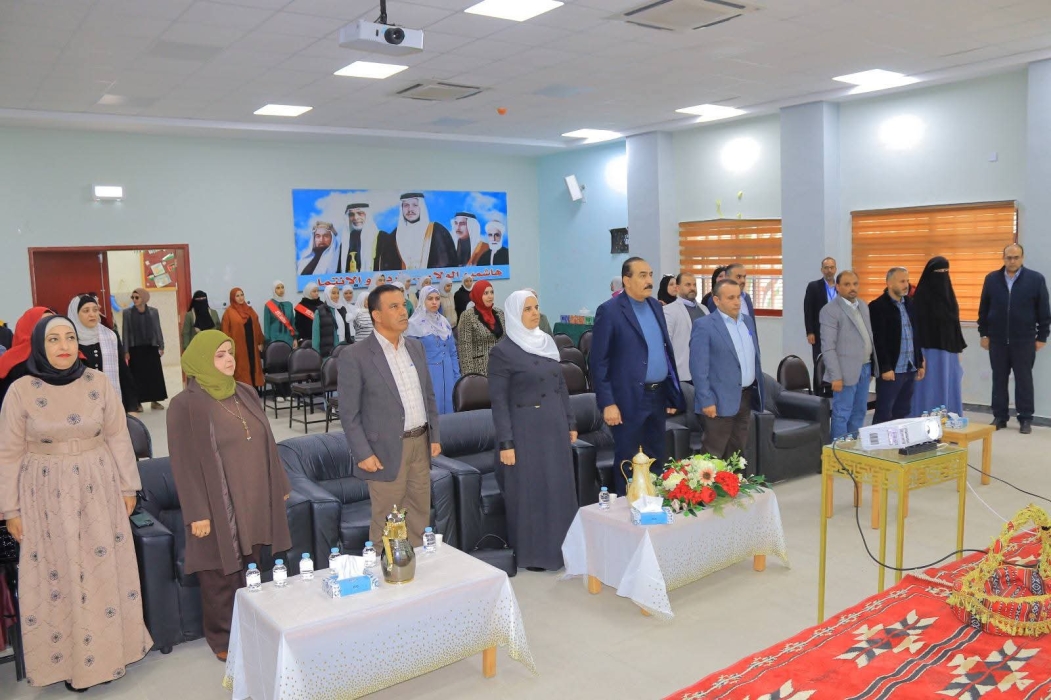 الحويدي ترعى الملتقى التعريفي بالتعليم المهني في منشية السلطة