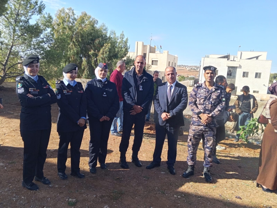 زراعة أشجار في مركز شابات فقوع ضمن مبادرة “زراعة مليون شجرة”