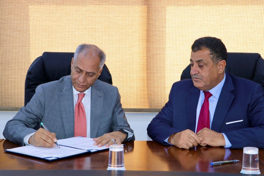 توقيع اتفاقية تعاون لتمويل مشروع فلترة وتعبئة المياه لتعاونية أبيلا للمتقاعدين العسكريين