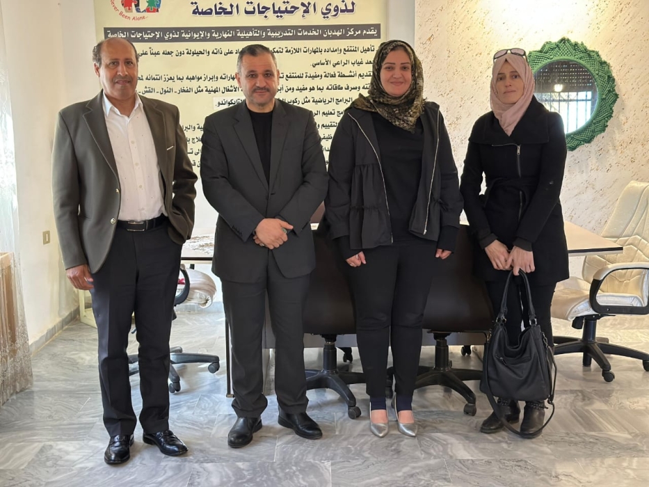 الجريري في زيارة ميدانية لمركز الهدبان لذوي الاحتياجات الخاصة ضمن فعاليات الاسبوع الدامج....صور