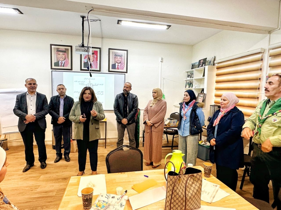 العجارمة ترعى فعاليات انطلاق برنامج تأهيل مساعدي قادة الوحدات الكشفية