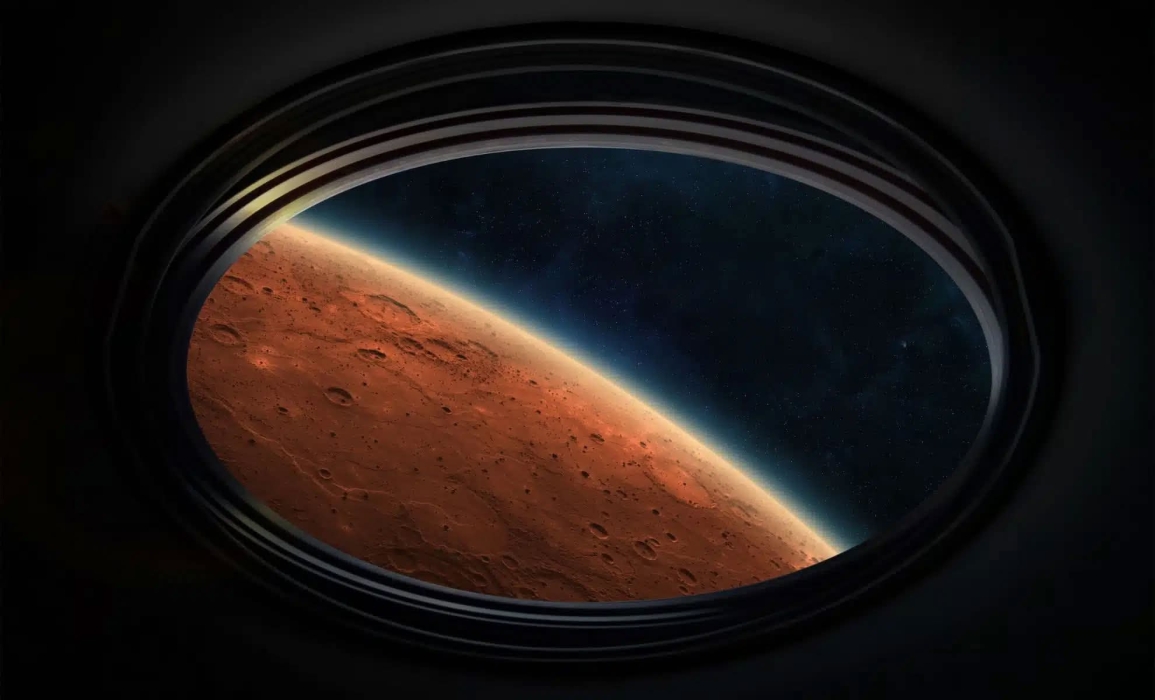 المريخ مقلوباً.. صورة نادرة للكوكب الأحمر