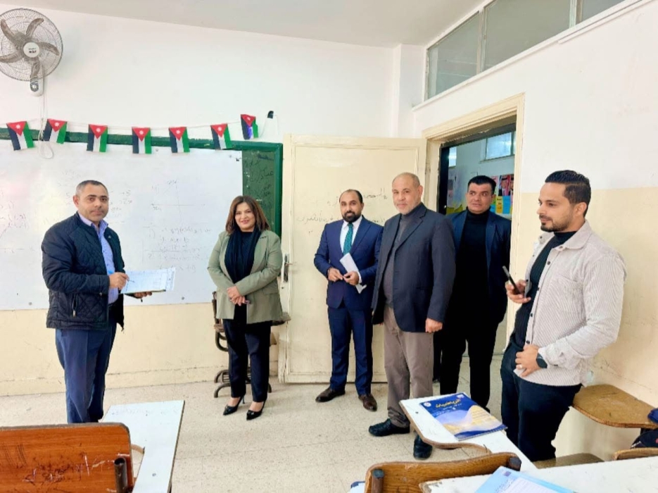 العجارمة تتفقد جاهزية قاعات امتحان الثانوية العامة