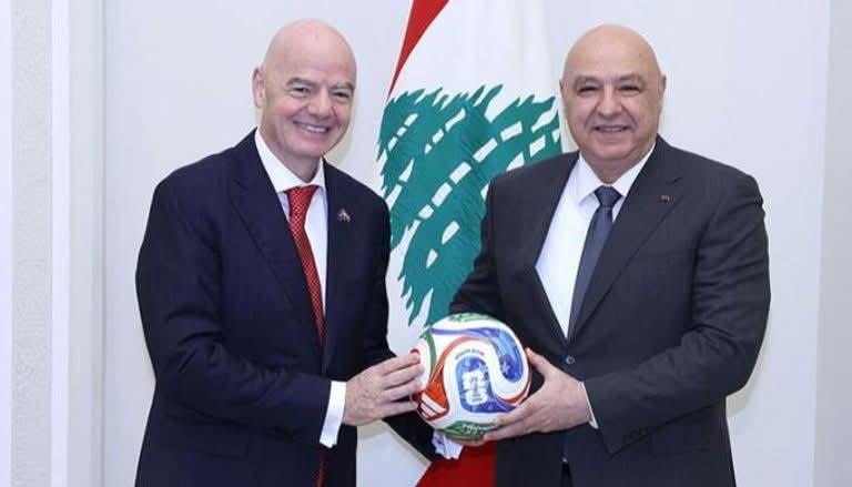 رئيس الفيفا: هكذا بدأت قصة حبي للبنان ولزوجتي اللبنانية