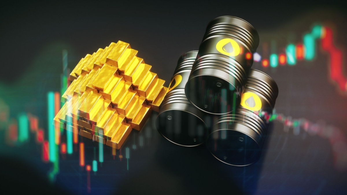 انخفاض أسعار الذهب وارتفاع النفط عالميا مع انخفاض الدولار