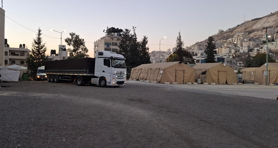 طواقم المستشفى الميداني الأردني نابلس 8 تعاملت منذ بدء عملها مع 33#44;700 حالة‏ مرضية