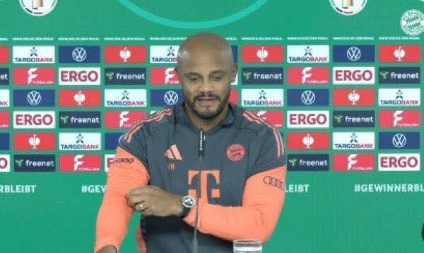 كومباني يصف ضغط مباريات الكأس بالإيجابي ويؤكد طموح بايرن للوصول إلى النهائي