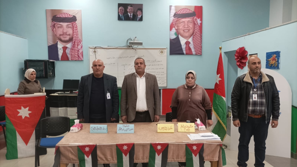 انتخابات طلابية بالرصيفة تعزز الديمقراطية والشراكة الشبابية في المدارس