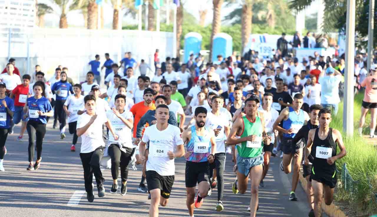 مديرية الأمن العام تعلن إغلاق مسار سباق آيلة نصف ماراثون البحر الأحمر