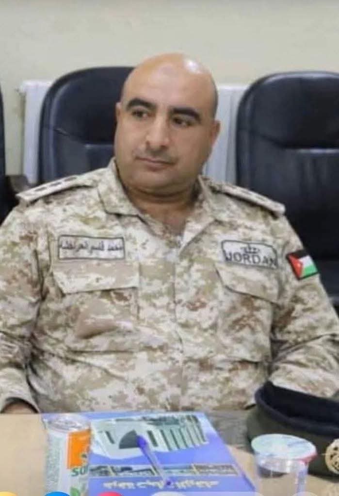 وفاة الرائد محمد قاسم الحراحشة..