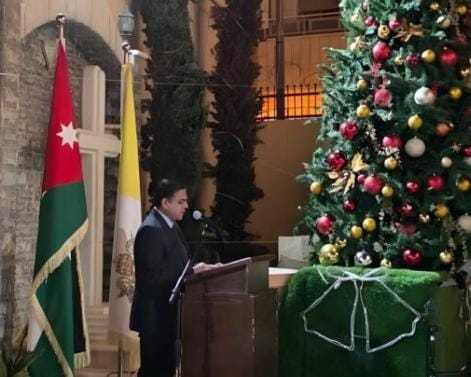 إضاءة شجرة عيد الميلاد في محافظة الكرك