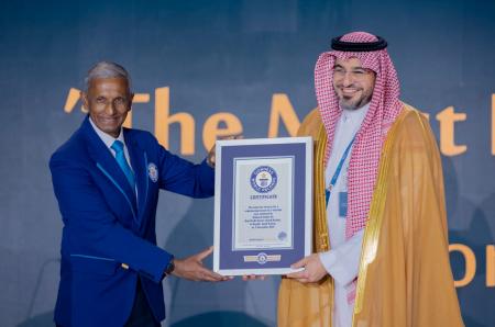 السعودية تدخل غينيس بأكبر درس تطوعي مباشر في العالم