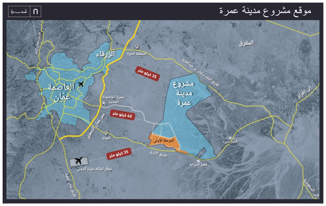 الحكومة: ستاد الحسين بن عبدالله في مدينة عمرة سيجهز بأحدث التكنولوجيا