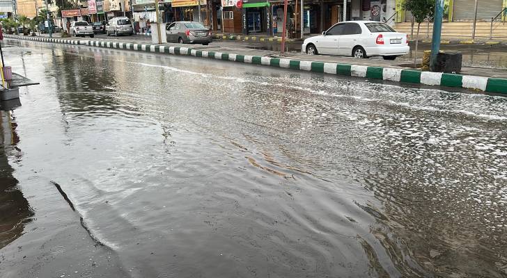 معان تتصدر كميات الأمطار بـ22.7 ملم